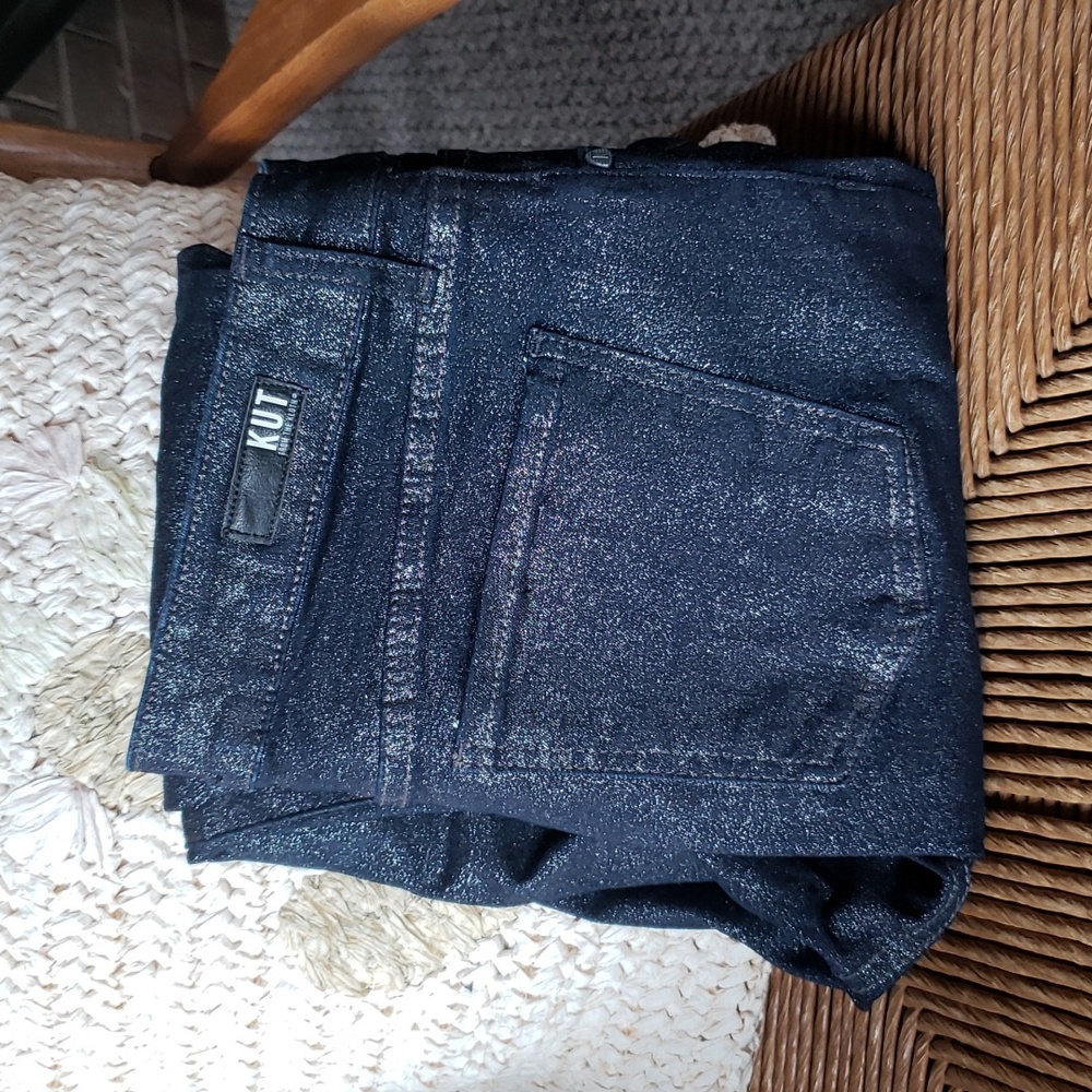KUT from the kloth Connie ankle skinny, size 10